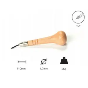 Buril Losange 1.7 mm., 10, Mango Champinon No Te Lo Pierdas