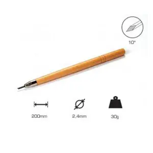 Tendencia Buril Losange 2.4 mm., 10., Mango largo