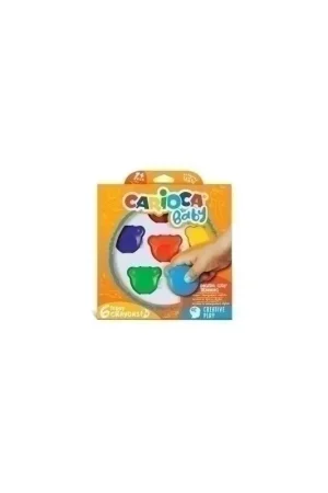 CERAS COLOR CARIOCA TEDDY CAJA DE 6 - 16001195/42956 Solo Hoy