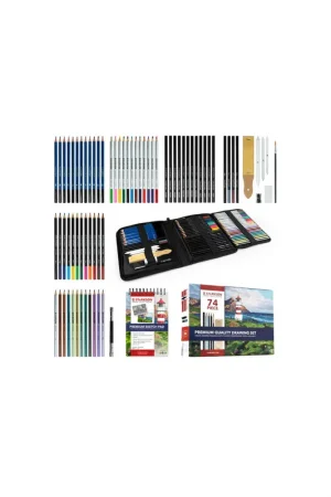 SET STARKSON DRAWING 74 PIEZAS Oferta Especial