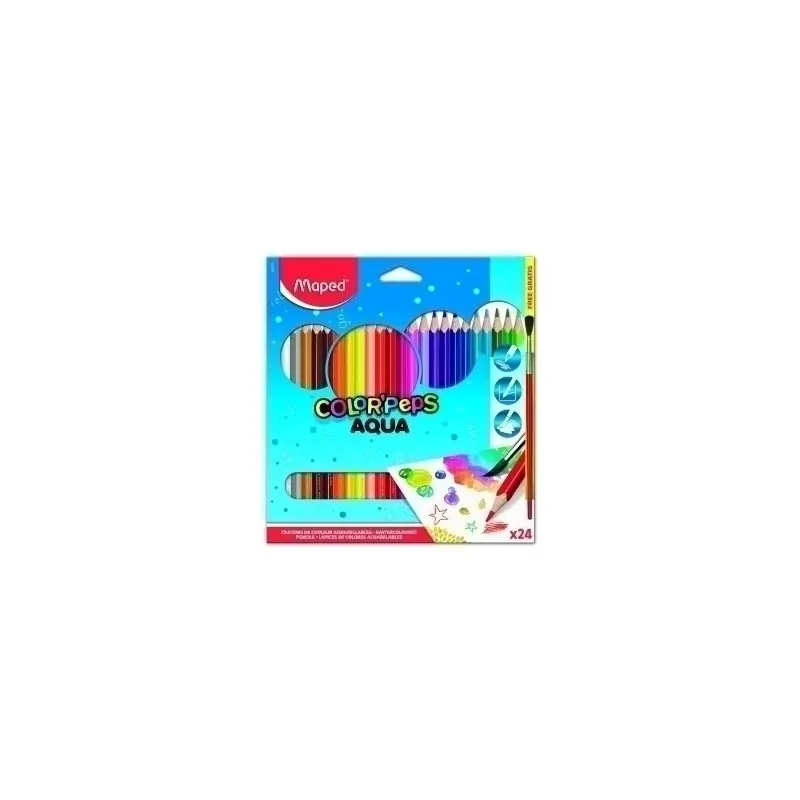 LAPICES ACLB.MAPED COLOR"PEPS est.24 - 12801837/836013 Descuento