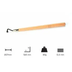 Envío Inmediato Ruleta Artools mango largo 5x5 p:0.3::