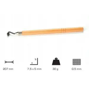 Auténtico Ruleta Artools mango largo 7.5x5 p:0.5.