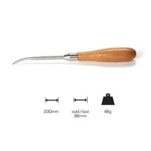 Util punta curva Artools. Profesional