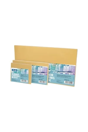 Económico PLANCHA MILAN GRABADO 15X9X06CM AZUL RUBBER CARVING BLOK