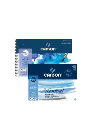 BLOC DIBUJO ACUARELA MONTVAL 13x21 300GR GF Rebajas