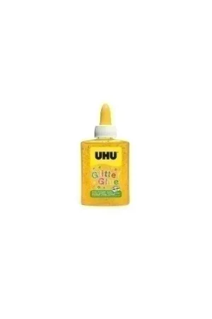 COLA GLITTER GLUE UHU B/88 ml AMAR. - 23101208/49971 Última Versión