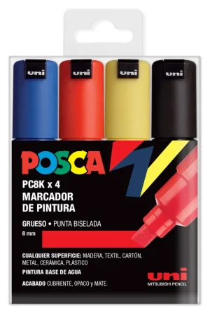 ROTULADORES POSCA 4 UDS PC8K BASIK SET Precio De Oferta
