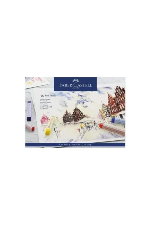Compra Hoy CAJA FABER CASTELL36 UDS SOFT PASTEL MULTICOLOR COLORES