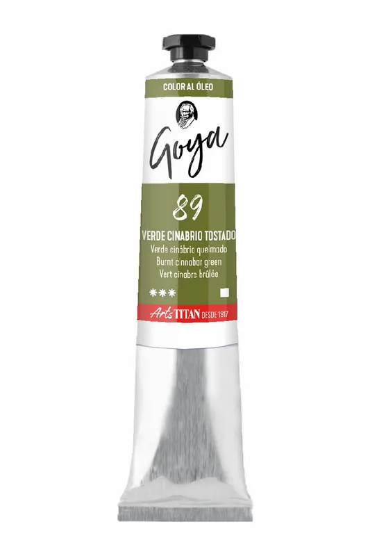 GOYA VERDE CINABRIO TOSTADO, Nº89, 20ML. Precio Bajo