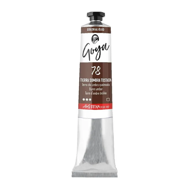 GOYA TIERRA SOMBRA TOSTADA,Nº78, 20ML. Nuevo Modelo