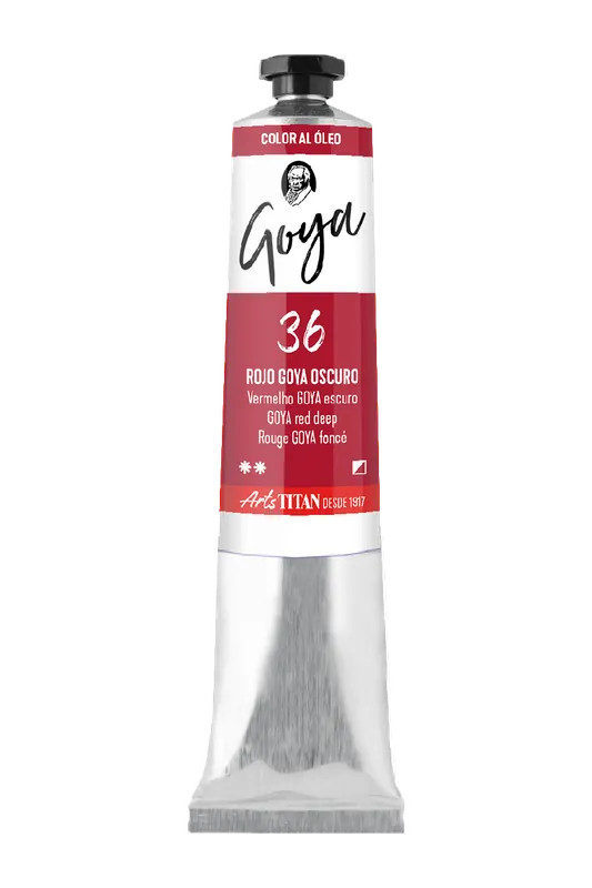 Alta Calidad GOYA ROJO GOYA OSCURO, Nº36, 20ML.
