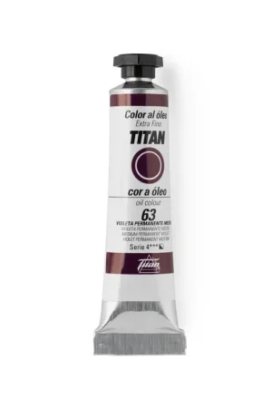 Disponible Ahora OLEO TITAN Nº63 VIOLETA PERM.MEDIO 20ML
