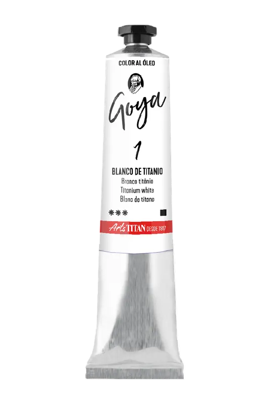Popular GOYA BLANCO TITANIO, Nº1, 20ML.