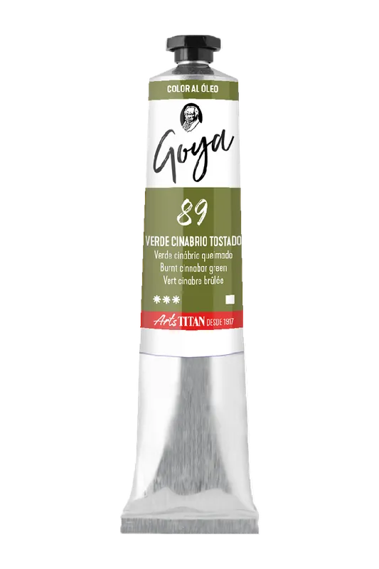 Devolución Gratuita GOYA VERDE CINABRIO TOSTADO, Nº89, 60ML.