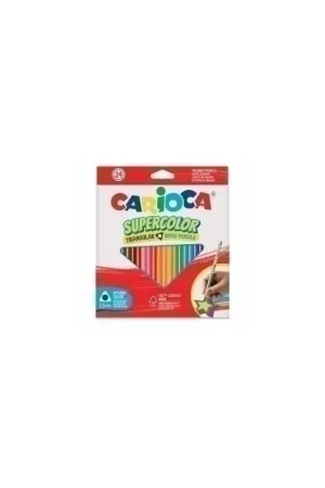 Artesanal LAPICES COLOR CARIOCA SUPERC.TRI. C/24 - 12802522/43441