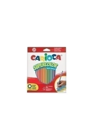 Barato LAPICES COLOR CARIOCA SUPERCOLOR C/24 - 12802519/43393