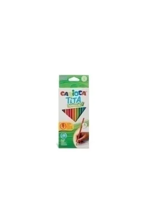 LAPICES COLOR CARIOCA TITA TRI. est.12 - 12801478/42786 Precio Bajo