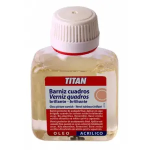 Barniz brillante Titan para cuadros (100 ml) Precio De Fábrica