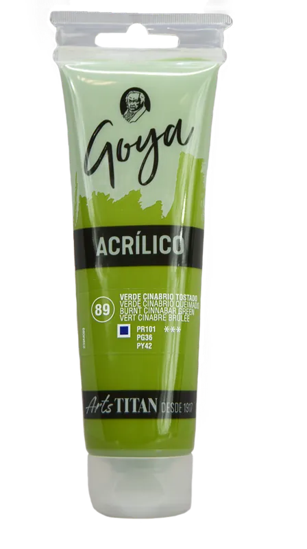 Profesional VERDE CINABRIO TOSTADO, Nº89, 125ML.