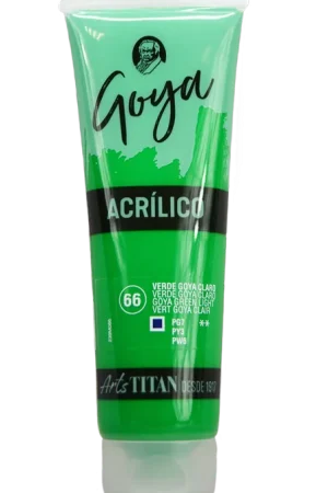 Mayoreo VERDE GOYA CLARO, Nº66, 125ML.