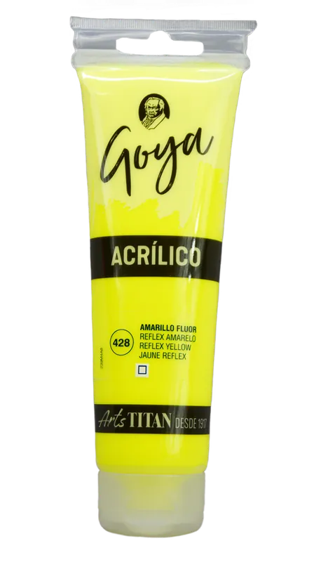 AMARILLO FLUOR, Nº428, 125ML. Más Vendido