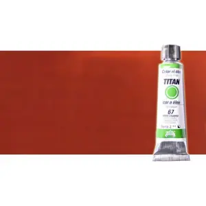 Alta Calidad Óleo Titan extra fino n. 100 color rojo inglés claro (20 ml) S.1