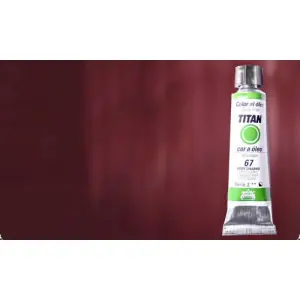 Precio Económico Óleo Titan extra fino n. 104 color rojo inglés violáceo (20 ml) S.1