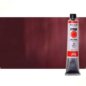 Óleo Titan extra fino n. 104 color rojo inglés violáceo (60 ml) S.1 Precio Económico
