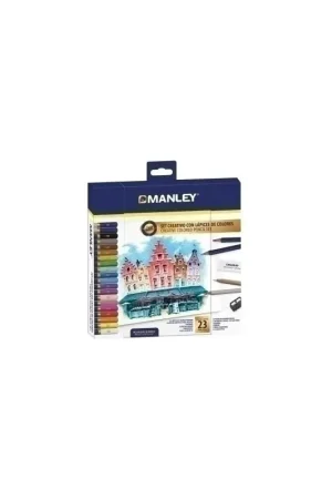 LAPICES COLOR MANLEY SET CREATIVO C/23 - 12802573/MLA00023 Stock Limitado