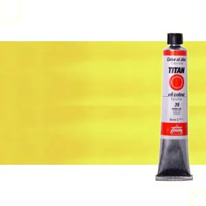 Garantía Incluida Óleo Titan extra fino n. 11 color amarillo cadmio limón (60 ml) S.3