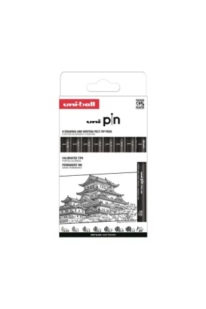 ROTULADORES UNIPIN 8 UDS CALIBRADOS Oferta Flash