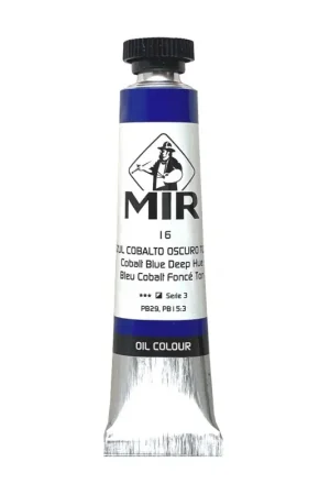 MIR Nº16 ÓLEO TUBO 20ML. AZUL COBALTO OSCURO TONO S3 Lujoso
