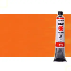 Óleo Titan extra fino n. 30 color amarillo Titan naranja (60 ml) S.2 Mejor Precio