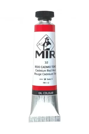 Pago Seguro MIR Nº32 ÓLEO TUBO 20ML. ROJO CADMIO TONO S3