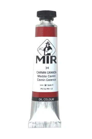 MIR Nº34 ÓLEO TUBO 20ML. CARMÍN GRANZA S4 Oferta Limitada