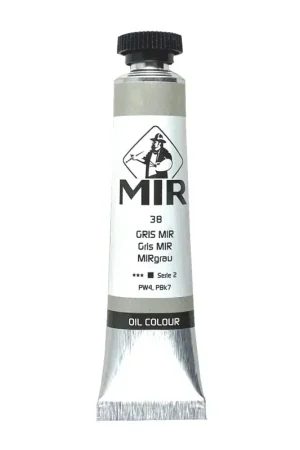 De Moda MIR Nº38 ÓLEO TUBO 20ML. GRIS MIR S2