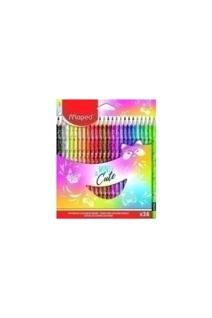 LAPICES COLOR MAPED MINI CUTE  est.24 - 12802358/862203 Stock Limitado