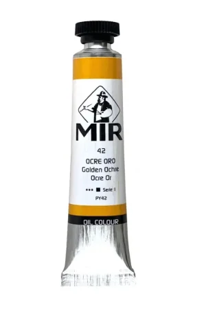 Mejor Calidad MIR Nº42 ÓLEO TUBO 20ML. OCRE ORO S1