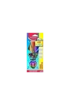 LAPICES COLOR MAPED STRONG es.12 - 12802285/862725 Promoción Exclusiva