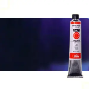 Venta Final Óleo Titan extra fino n. 46 color azul Titan (60 ml) S.2