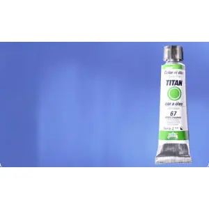 Entrega Rápida Óleo Titan extra fino n.55 color azul cian (20 ml) S.1