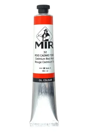 Liquidación MIR Nº32 ÓLEO TUBO 60ML. ROJO CADMIO TONO S3