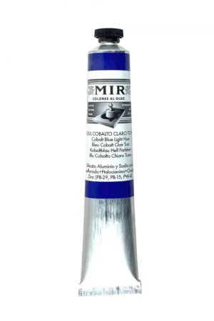 MIR Nº15 ÓLEO TUBO 60ML. AZUL COBALTO CLARO TONO S3 Marca Reconocida