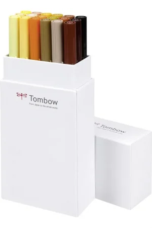 Oferta ESTUCHE 18U ROTU 2 PUNTAS PINCEL TIERRA