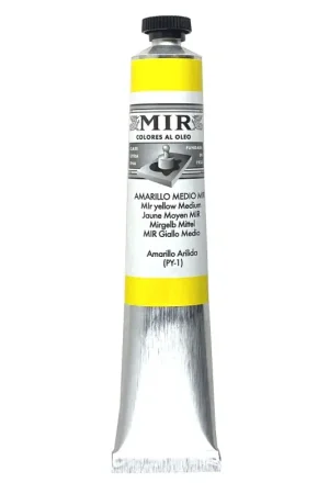 Original MIR Nº9A ÓLEO TUBO 60ML. AMARILLO MEDIO MIR (PRIMARIO) S3