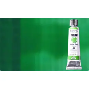 Óleo Titan extra fino n. 70 color verde esmeralda (20 ml) S.4 Envío Exprés