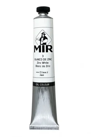 Disponible Ahora MIR Nº3 ÓLEO TUBO 60ML. BLANCO ZINC S2