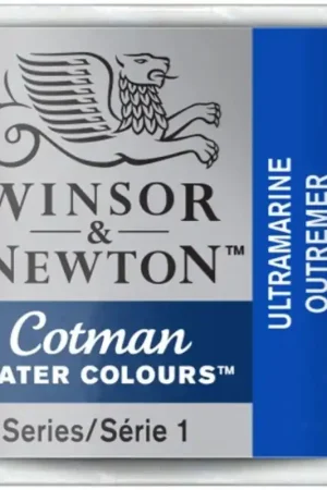 Directo De Fábrica W&N ACUARELA COTMAN 1/2 GODET AZUL ULTRAMAR