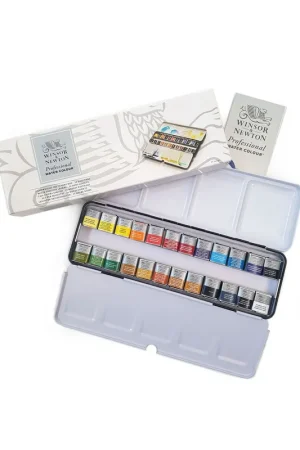 Imprescindible (Must-Have) CAJA 24U 1/2 CUENCO ACUARELA WyN PROFESI